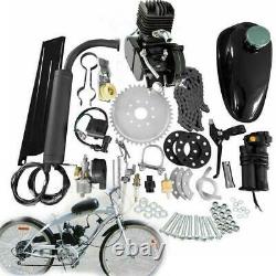 New 2 Stroke 80cc Complete Bicycle Bike Motored Gas Engine Kit 38km/h US Stock
