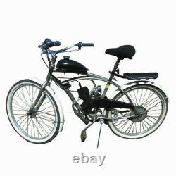 New 80cc Petrol Gas Bike Motor Kit Black 2 Stroke Bicycle Motorized Engine New