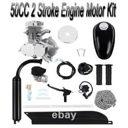 Pro Bike Motor 50cc 2-Stroke Petrol Gas Motorized Bicycle Engine Kit Full Set