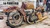 Restoration Rusty Old Motorcycle Jawa 1960s Two Stroke Engine Abandoned Broken Legend Repairing