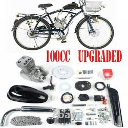 100cc 2-stroke Bicycle Engine Kit Essence Motorized Motor Bike Modifié Ensemble Complet Us