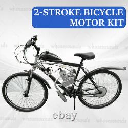 100cc 2-stroke Bicycle Engine Kit Gas Motorized Motor Bike Modified Full Set Nouveau
