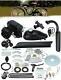 2 Course 50cc Bicycle Petrol Gas Motorized Engine Bike Motor Kit Set Black