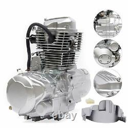 200cc 250cc Atv Vertical Motorcycle Engine 4 Temps Et 5 Vitesses De Transmission Manuelle