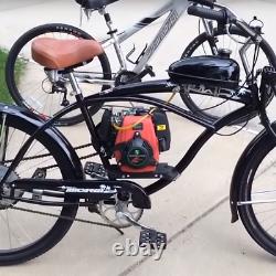 4-stroke Gas Petrol Motorized Bicycle Engine Kit Moteur Avec 44 Pignon De Dents