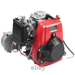50cc 49cc 4-stroke Gas Motorized Bike Bike Engine Motor Kit Red Per