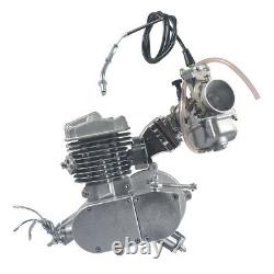 80cc 2-stroke Engine & Dio Reed Valve Kit Pour 80cc Moto Motorisé Gaz Alimenté H/p