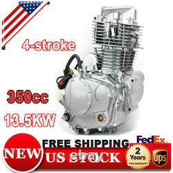 Démarrer 350cc 4stroke Motor Motor Motor Motor Dirt Pit Bike Pour Honda 6500r/m