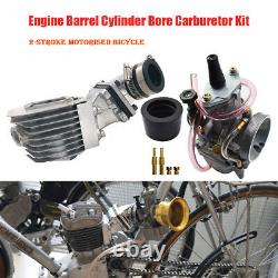 Dio Reed Valve Kit & Carburateur Cylindre 66/80cc 2 Traction Moteur Vélo Motorisé