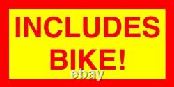 Diy 2 Temps 66cc/80cc Motorized Bike Engine Kit Avec 26 Beach Cruiser Bike