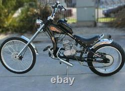 Diy 80cc Motorized Bicycle Bike 2 Stroke Gas Motor Engine Kit (vélo Non Inclus)