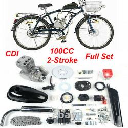 Ensemble Complet 100cc Bicycle Motorized 2-stroke Gas Petrol Bike Motor Set CDI