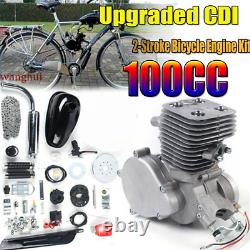 Ensemble complet 100cc 2 temps 2023 Kit de moteur de vélo motorisé à essence à moteur à essence