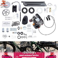 Ensemble de kit moteur de vélo à 4 temps 100cc Ensemble de moteur à essence motorisé pour vélo Moteur modifié