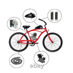 Full Set 80cc 2-stroke Petrol Gas Motor Engine Kit For Motorized Bicycle Bike