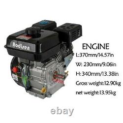 Go Kart 7.5 HP 4 Stroke Engine Motor Horizontal Gas 20mm Shaft Garden Mini Bike
