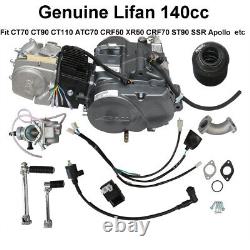 Kit Moteur Lifan 140cc Pour Honda Trail Ct70 Z50 Atc70 Dirt Bike Crf50 Ssr
