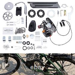 Kit de moteur de vélo 100cc Ensemble de moteur à essence motorisé Moteur de vélo modifié Moteur 4-temps