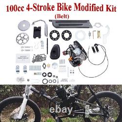 Kit de moteur de vélo motorisé à essence de 100cc à 4 temps, ensemble de moteur modifié pour vélo motorisé.