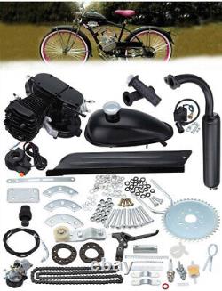 Kit moteur à essence pour vélo motorisé 2 temps 49cc 50cc couleur argent - États-Unis