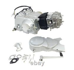 Lifan 125cc Motorcy Motorcycle Motor Manual Ohc Hiz Hizi Simple Cylindre 4 Argent Argent