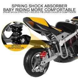 Moteur 4-stroke 49cc Mini Moto De Moto De Poche De Puissance De Gaz Pour Les Enfants Et Les Adolescents