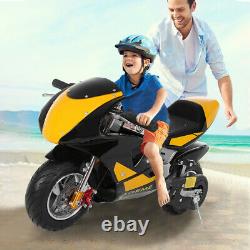 Moteur 4-stroke 49cc Mini Moto De Moto De Poche De Puissance De Gaz Pour Les Enfants Et Les Adolescents