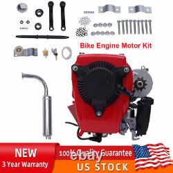 Moto à essence 49cc 4-temps 142F avec kit moteur pour vélo à chaîne entraînée aux États-Unis
