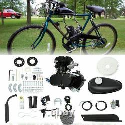 Pro 80cc 2 Stroke Vélo Moto Motorisé Essence Moteur Moteur Kit Complet Noir