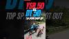 Ysr50 Vs Dt50 Tir De Vitesse Maximale: Quelle De Ces Motos Yamaha 50cc Est Plus Rapide Lors De Cette Course